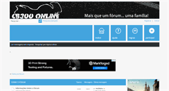 Desktop Screenshot of cb300online.com